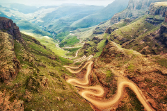 Lesotho-South Africa: Sani Pass