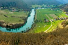 Croatia-Slovenia : Kolpa river