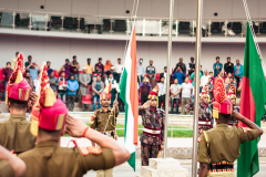 Bangladesh-India border ceremony