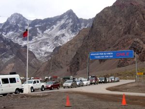 Argentina-Chile border crossing